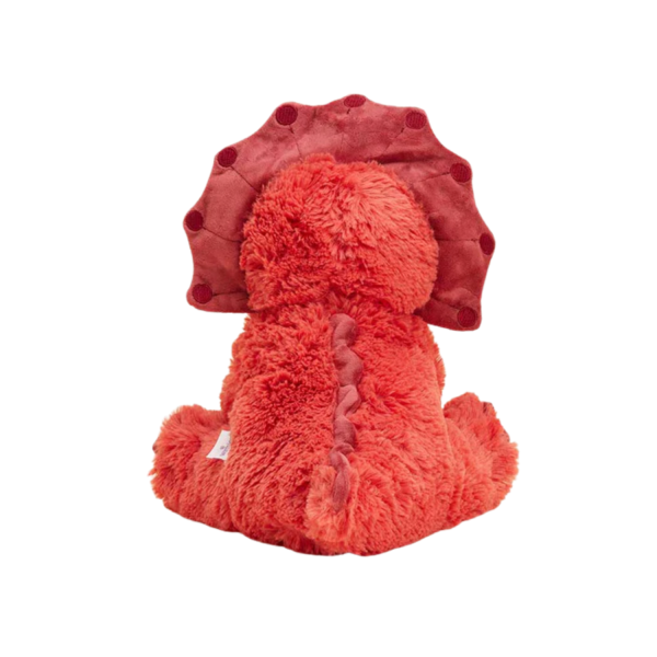 Plush Red Triceratops Warmies
