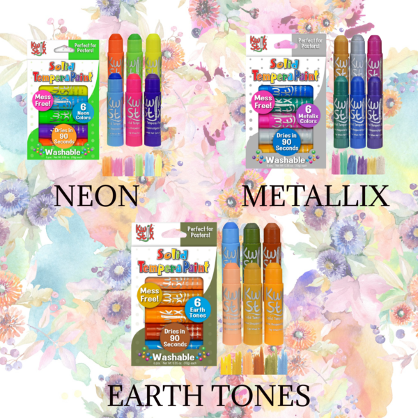 Tempera Paint Earth Ton Trio Pack
