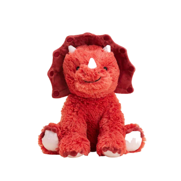 Warmies Red Triceratops