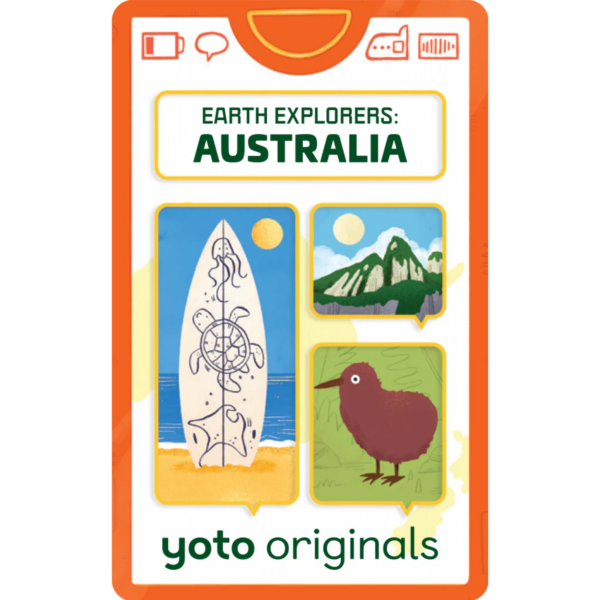 YOTO Earth Explorers Australia Audio Card