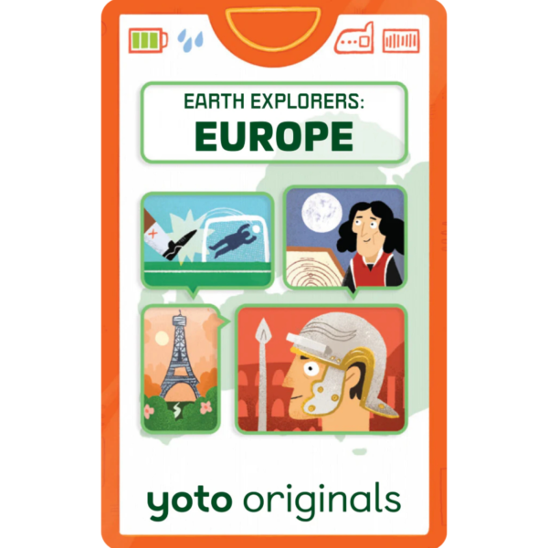 YOTO Earth Explorers Europe Audio Card