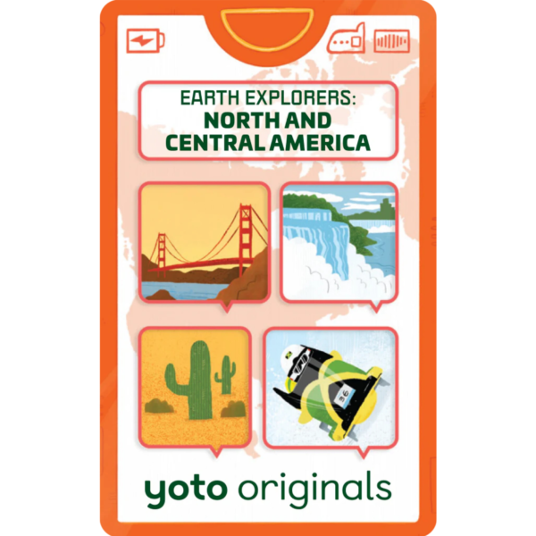 YOTO Earth Explorers North and Central America Audio Card