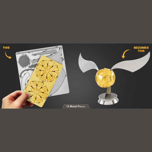 Metal Earth Snitch sheets