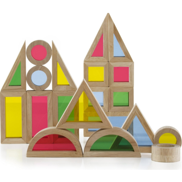Rainbow Wooden Blocks