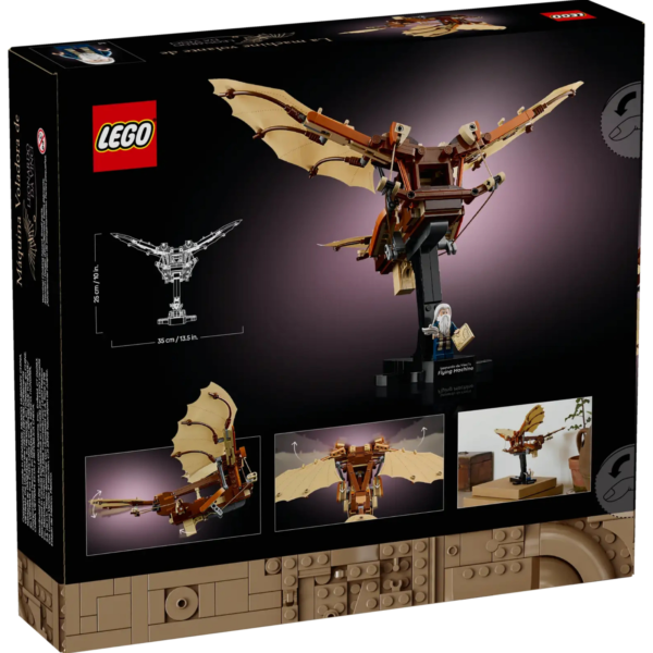 LEGO® Icons Leonardo da Vinci’s Flying Machine (10363) Set