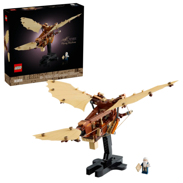 LEGO® Icons Leonardo da Vinci’s Flying Machine (10363) Set