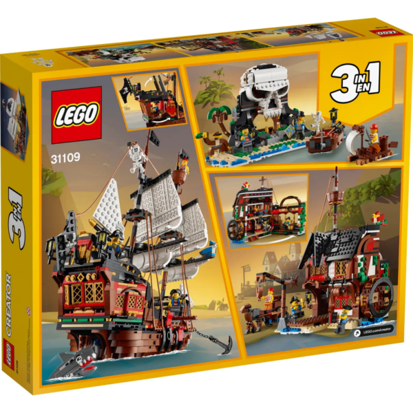 LEGO® Creator 3in1 Pirate Ship (31109) Set