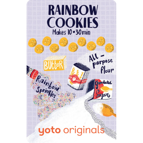 YOTO Rainbow Cookies Audio Card