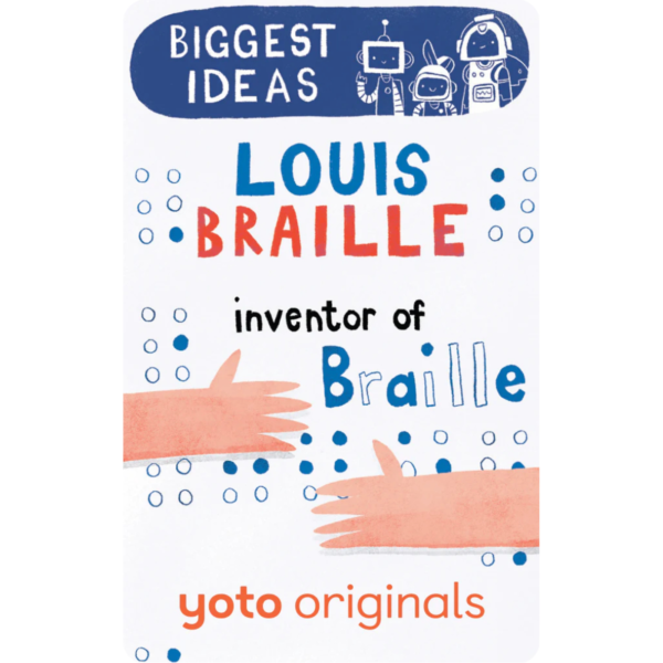 YOTO Louis Braille Inventor of Braille Audio Card
