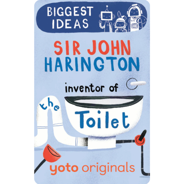 YOTO Sir John Harington Inventor of the Toilet Audio Card