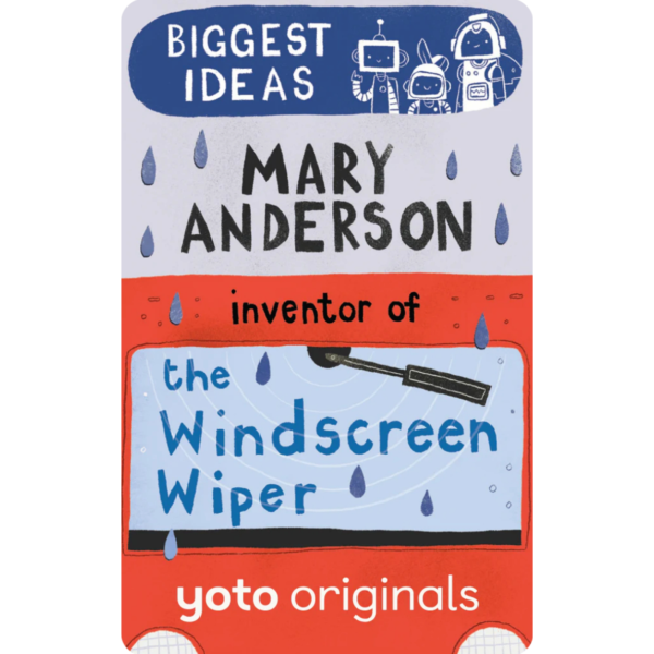 YOTO Mary Anderson Inventor of the Windshield Wiper Audio Card