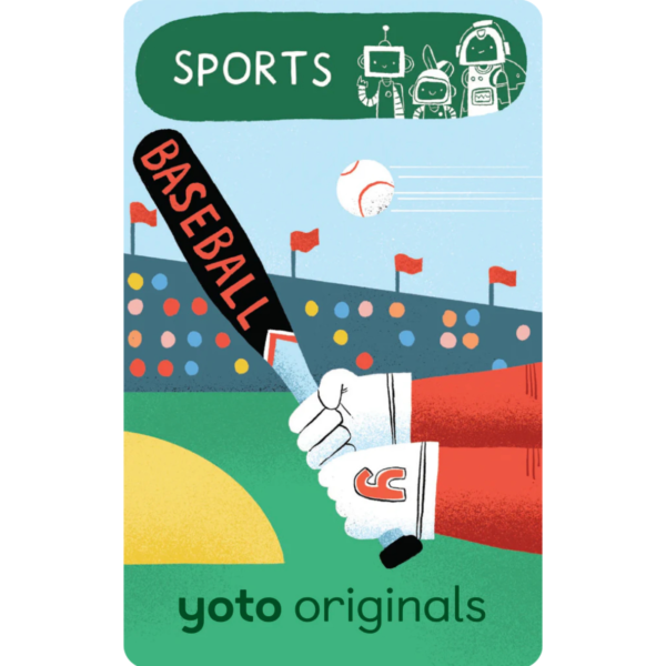 YOTO BrainBots Sports - Baseball Audio Card