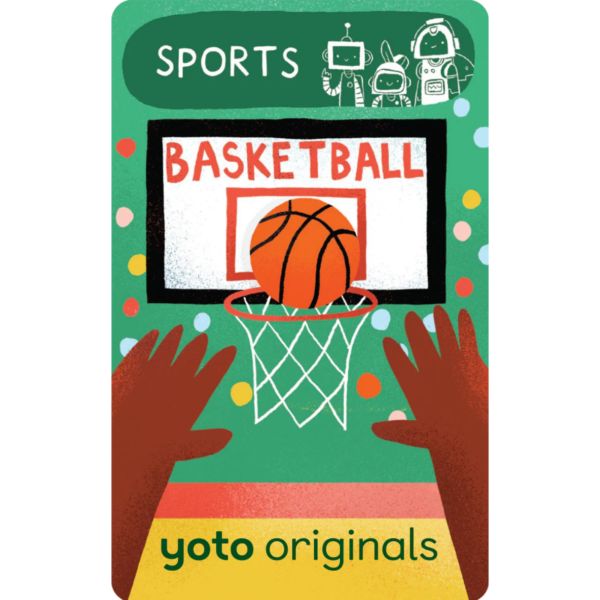 YOTO BrainBots Sports - Basketball Audio Card
