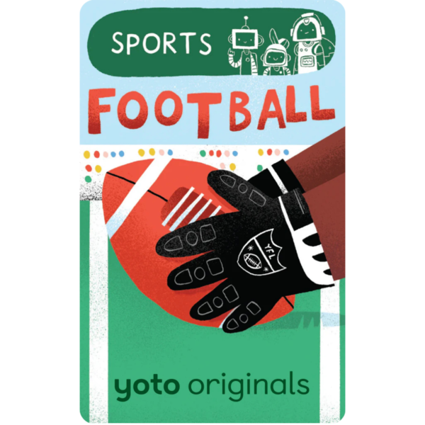 YOTO BrainBots Sports - Football Audio Card