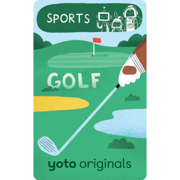 YOTO BrainBots Sports - Golf Audio Card