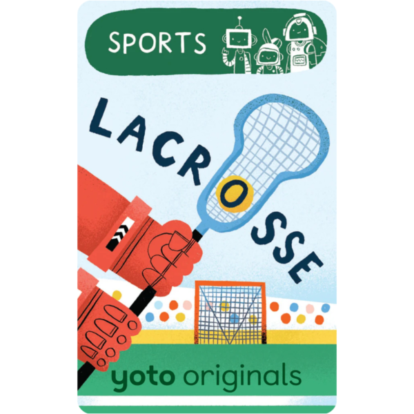YOTO BrainBots Sports - Lacrosse Audio Card