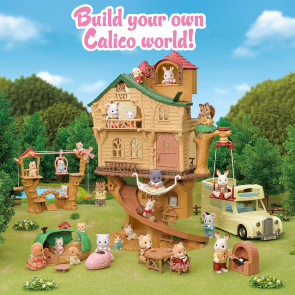 Calico Critters Adventure Tree House Gift Set