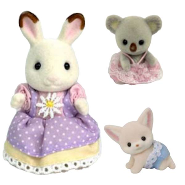 Calico Critters Red Roof Gift Set Figures CC2288