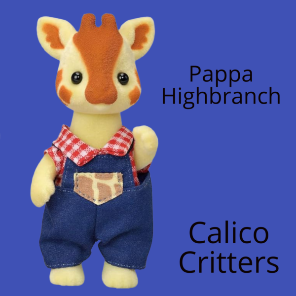 Dad Giraffe Calico Critters