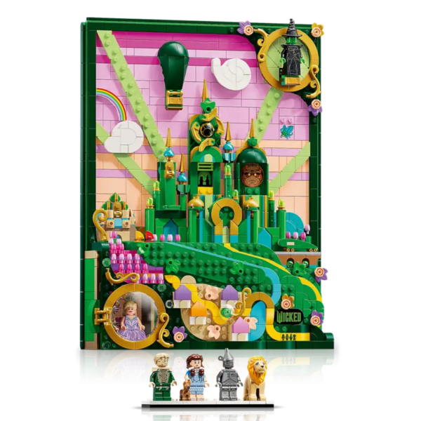 Emerald City Wall Art Wicked LEGO 75685