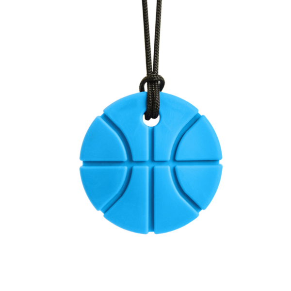 ARK Chewable Necklace Basketball Bright Blue