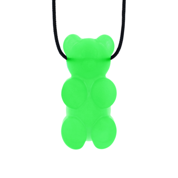 ARK Gummy Bear Chew Necklace Translucent Green