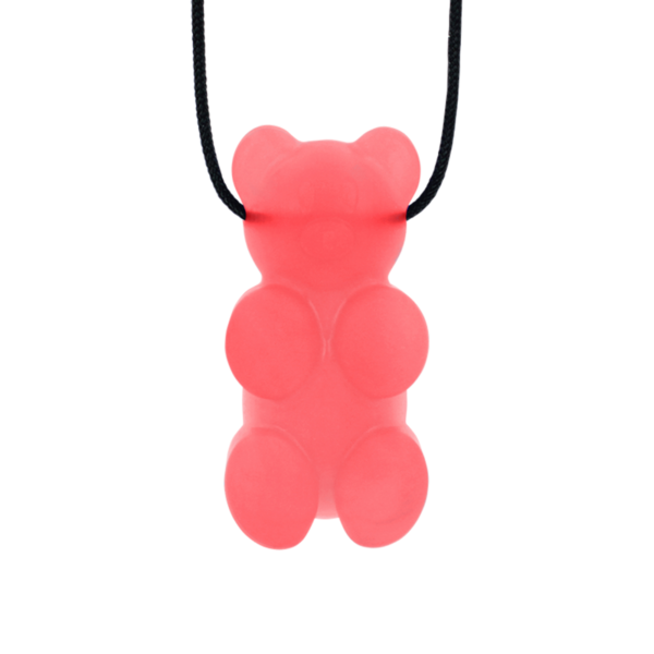 ARK Gummy Bear Chew Necklace Translucent Red