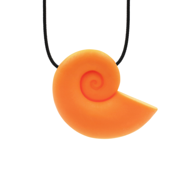 ARK Seashell Chew Necklace Orange