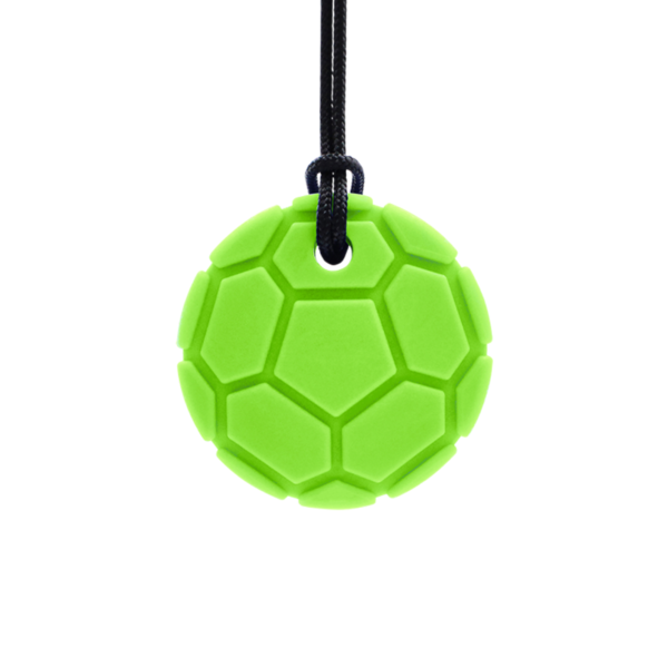 ARK Soccer Chew Necklace Lime Green