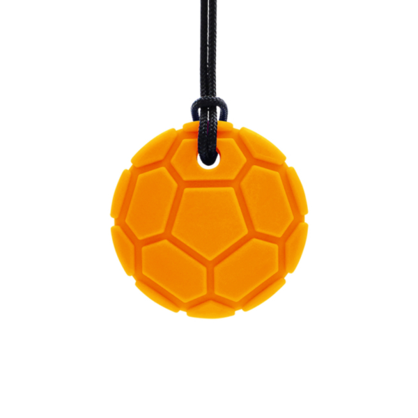 ARK Soccer Chew Necklace Orange