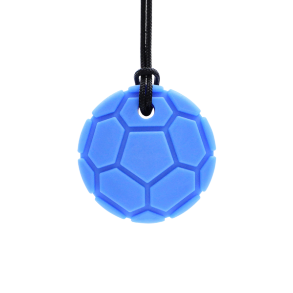 ARK Soccer Chew Necklace Royal Blue