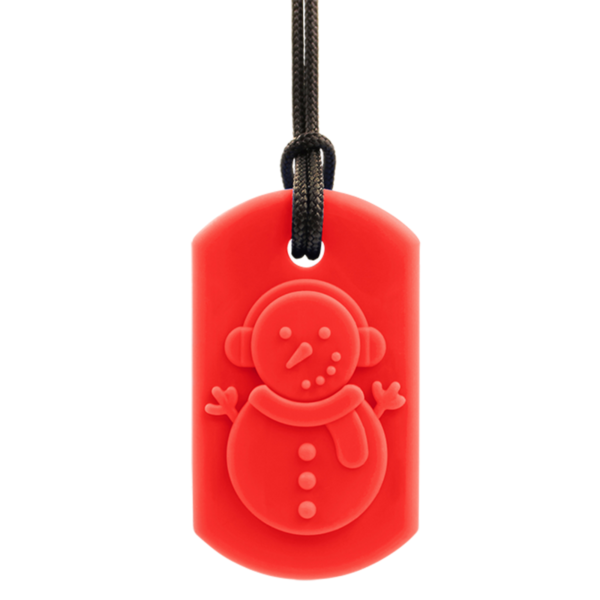 ARK Snowman Necklace Red