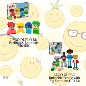 LEGO DUPLO Feelings and Emotions Bundle Featuring Big Feelings & Emotions (10415) and Buildable People with Big Emotions (10423)