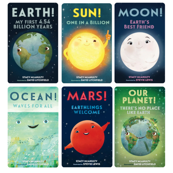 Our Universe Audio Card Pack YOTO Featuring Earth, Sun, Moon, Ocean, Mars, and Our Planet