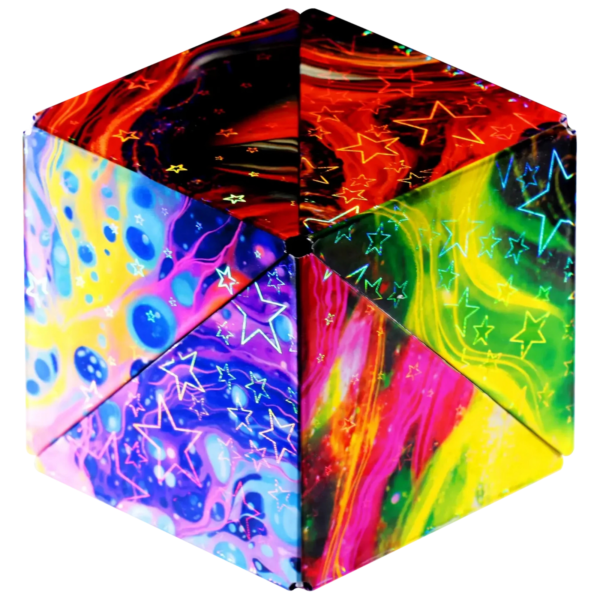 Shashibo Holographic 2.0 Puzzle Cube in Cosmos