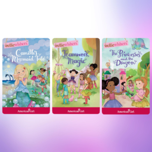 YOTO American Girl Wellie Wishers Whimsical Adventures Featuring Camille's Mermaid Tale, Teamwork Magic, and The Princesses and the Dragon Audio Cards