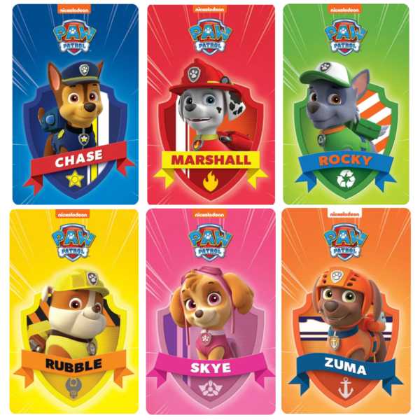 YOTO Paw Patrol Pup Pack Featuring Chase, Marshall, Rocky, Rubble, Skye, and Zuma