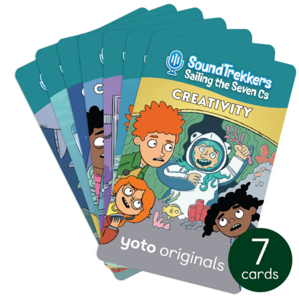 YOTO SoundTrekkers Sailing the 7 Cs Audio Card Pack