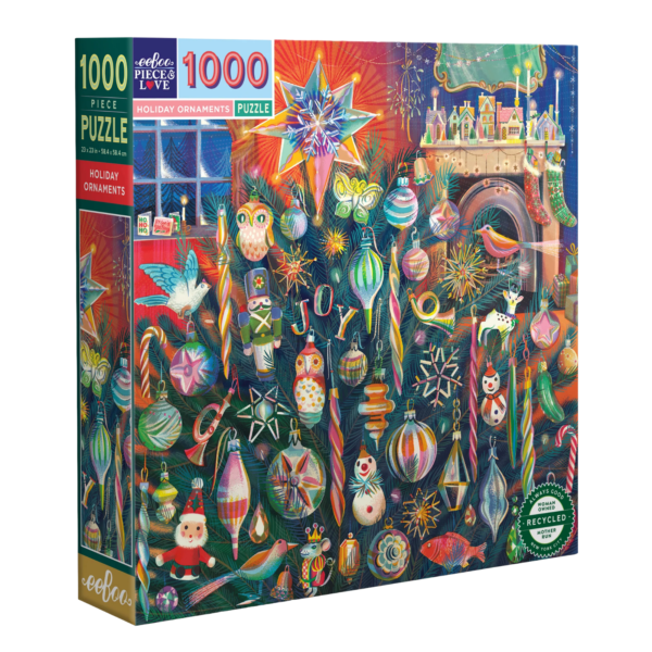 eeboo Holiday Ornaments Puzzle PZTHYO