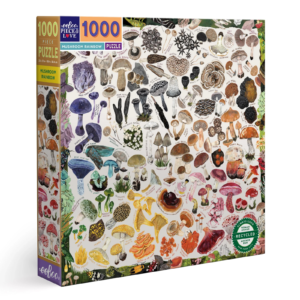 eeboo Mushroom Rainbow Puzzle PZTMRW