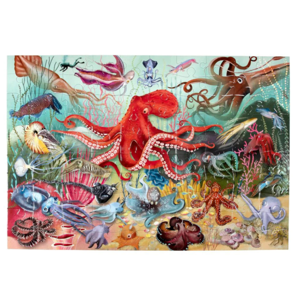 eeboo PZH143 Love of Octopuses & Friends Puzzle