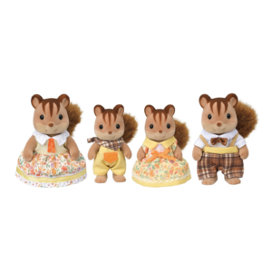 Calico Critters Walnut Squirrel Family CC2299