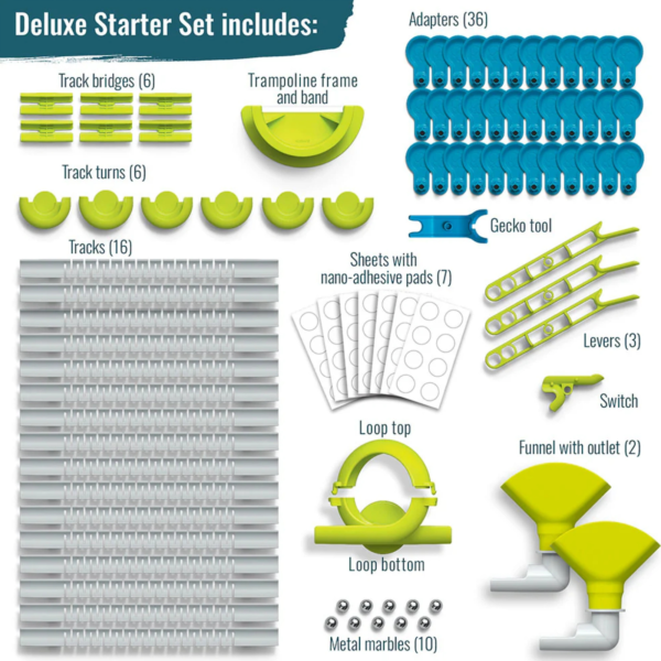 Gecko Run Marble Run Deluxe Starter Set Thames Kosmos STEM
