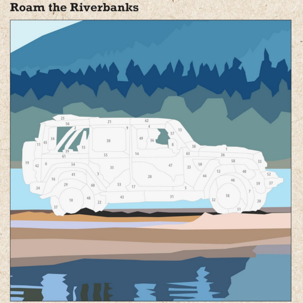 Jeep Mosaic Sticker Book