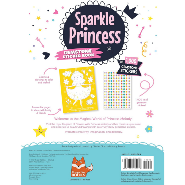 Mosaic Sparkle Princess Sticker Book