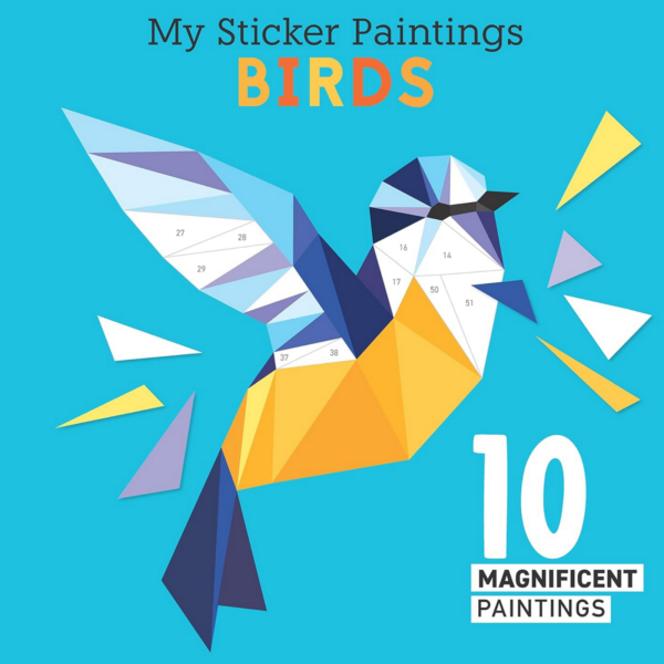 Mosaic Sticker Book Birds