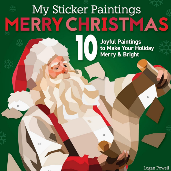 Mosaic Sticker Book Merry Christmas