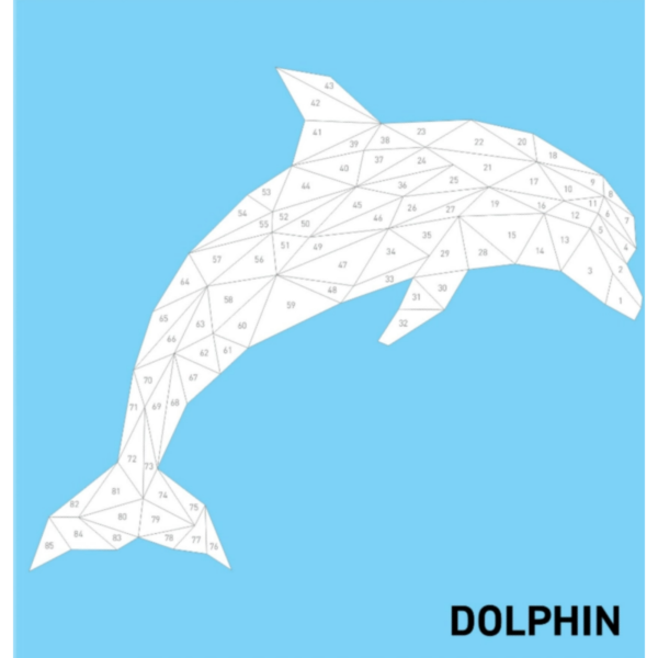 Mosaic Sticker Book Ocean Animals