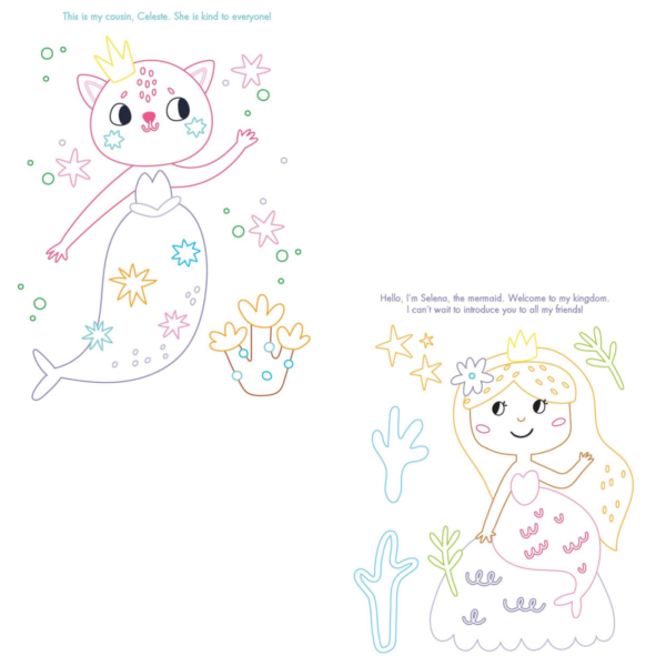 Mosaic Sticker Book Sparkle Ocean