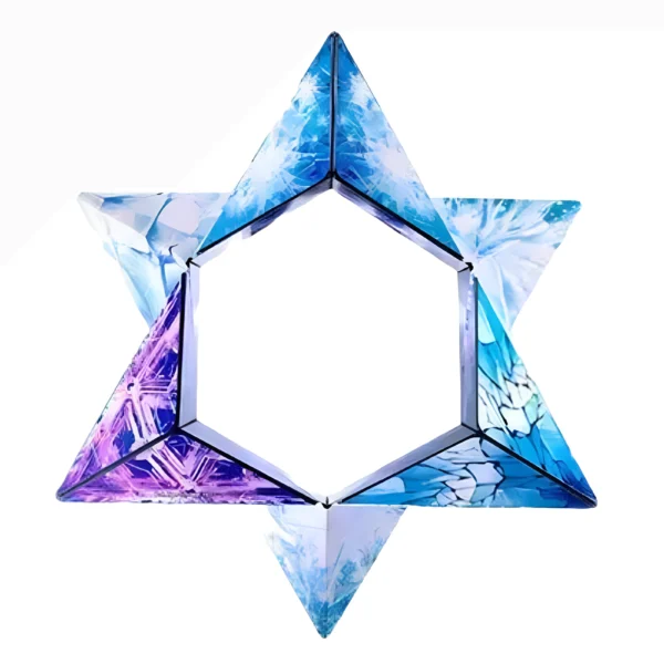 Polar Shashibo Puzzle Cube Holographic 2.0